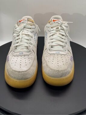 Nike Air Force 1 distressed shoes